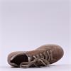 Paul Green Platform Laced Trainer - Beige Suede